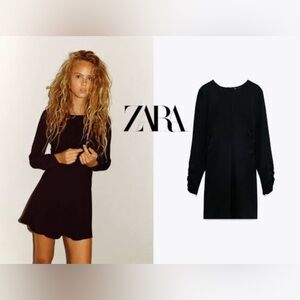 BLACK ZARA DRESS